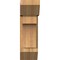 Ekena Millwork Westlake Slat Rough Sawn Bracket w/ Offset Brace, Western Red Cedar, 8"W x 18"D x 26"H BKT0806X18X26WTL06RWR - alternate 4